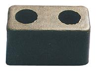 Trailer Door Bumper 6" W x 3-1/4" H x 2-7/8" D