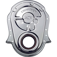 Steel Timing Chain Cover for 1965-1990 Big Block Chevy [Chrome]