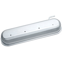 141-266 Die-Cast Slant-Edge Valve Covers for GM Gen III/IV LS Engines w/o Logo [Polished]