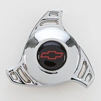 Chevrolet Bowtie "Hi-Tech" Air Cleaner Wing Nut Large 2.325" Diameter