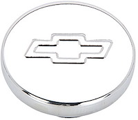 Chevy Bow Tie Push-In Oil Filler Cap [Chrome]