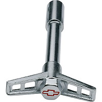 Chrome Chevy Bowtie Wing Nuts for Small Block & Big Block Chevy