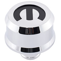 Push-In Air Breather Cap 2.500 in. Diameter Chrome Finish