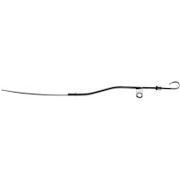 Chrome Oil Dipstick & Tube for Small Block Ford 260-302, 351W with Timing Cover Entry