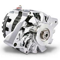 1-Wire 160 Amp GM Alternator with CS130 Case [Chrome]