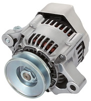 1-Wire Mini Alternator 50 AMP in [Polished Finish]