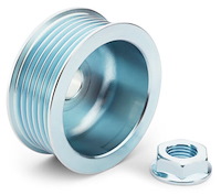 66451 Lightning-Bolt Alternator Serpentine Pulley [6-Groove]