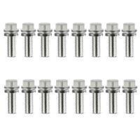 66823 Wedge-Locking Header Bolts for Big Block Chevy ,Big Block Mopar 413 & Small Block Ford 289-351W  [3/8 in. x 3/4 in. Long]