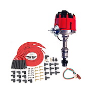 66955 High Performance HEI Distributor Kit for Oldsmobile 260-455ci V8 [Multi-Angle Boots]