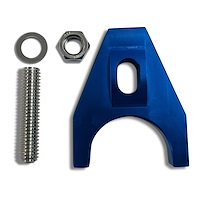 Heavy Duty Stud-Mount Distributor Hold Down Clamp for Chevy V8 & V6 Engines [Blue]