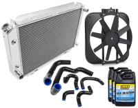 Electric Fan & Radiator Kit for 1986-1993 5.0L Mustang