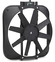 Straight Blade Electric Fan with Adjustable Thermostat Universal Fit