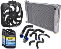 Electric Fan & Radiator Kit for 1986-1993 5.0L Mustang