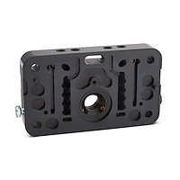 Race Billet Carburetor Metering Block for Holley 4150 and 4160 Carburetors [Black]