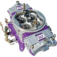 Race Series 950 CFM Drag Race Gasoline Carburetor w/2-Step Down-Leg Boosters
