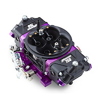 Race Series 750 CFM Drag Race Gasoline Carburetor w/2-Step Down-Leg Boosters [Black Teflon Finish]