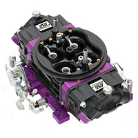 67304 Race-Series 950 CFM Drag Race Gasoline Carburetor w/2-Step Down-Leg Boosters [Black Finish]