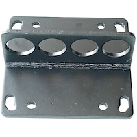 Steel Engine Lift Plate for Holley 2-Barrel, 4-Barrel and Dominator Carburetor Flanges