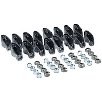 69491 Long-Slot Rocker Arms for Small Block Chevy [1.6 Ratio, 3/8 in. Stud]