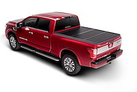 FX51012 Flex Hard Folding Cover, 05-21 Nissan Frontier/09-12 Suzuki Equator/05-15 Nissan Navara 6'Bed, Black Textured