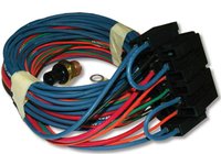 Dual Electric Fan Relay System with Engine-Mounted Thermostat [176F On / 161F Off]
