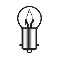 Brite Bulb Straight Pin Clear
