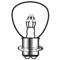 Brite Bulb Straight Pin Clear 1935-1939 Headlights