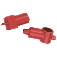 Cable End Stud Boots Red