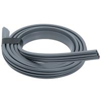 Grey Stuff Under Carpet Wire Channel 8 ft. Length