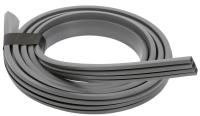 Grey Stuff Under Carpet Wire Channel 8 ft. Length