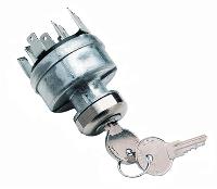 Ignition Switch with Plug and Polished Bezel [1 in. Mounting Hole]