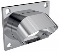 Low-Profile Oval Exhaust Turndown 3 in. Diameter