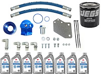 HP10595 Oil Filter Relocation Kit for 2009-2023 Dodge Ram 1500 Hemi
