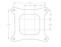 Marine Carburetor 600 cfm