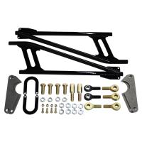 Double Adjustable Ladder Bar Kit DOM Tubing Black