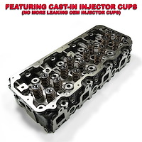 110100101 Cast Iron Cylinder Head for 2001-2004 Chevrolet/GMC Silverado/Sierra 2500/3500 LB7 [Assembled]