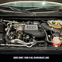 115030020 Intercooler Kit - Water to Air GM 3.0L Duramax LM2 - Black