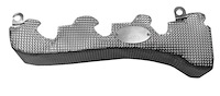 417001000 Inconel Marine Heat Shield Left Bank Manifold - GM 6.6L Duramax