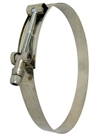 515550500 5.5" T-Bolt Clamp for 5.00" ID Hose, Range 133-141 mm