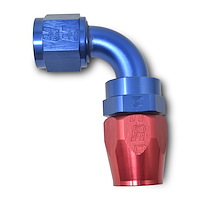 Full Flow Hose End 90-Degree (Swivel)