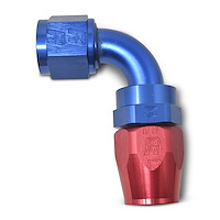 Full Flow Hose End 90-Degree (Swivel)