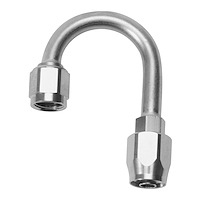 Full Flow Hose End 180-Degree (Non-Swivel)