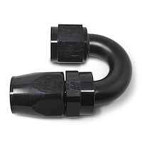 Full Flow Swivel Hose End 180-Degree [-6 AN, Swivel]