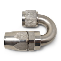 Full Flow Swivel Hose End 180-Degree