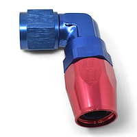 Full Flow Forged Swivel Hose End 90-Degree