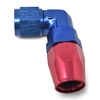 Full Flow Forged Swivel Hose End 90-Degree