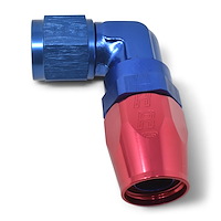 Full Flow Forged Swivel Hose End 90-Degree