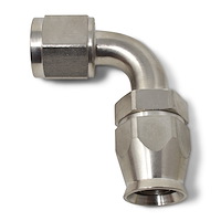 PowerFlex Steel Hose End 90-Degree