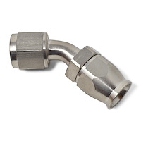 PowerFlex Steel Hose End 45-Degree