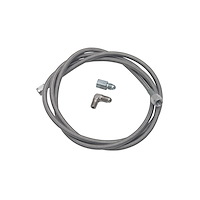 Mechanical Gauge Installation Hose & Fitting Kit -04 AN Hose, 6-foot